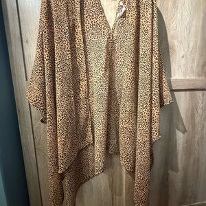 Lost in Layers Leopard Print Kimono